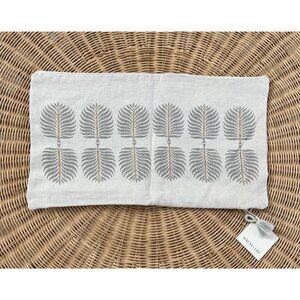 NEW Serena & Lily Granada Pillow Cover (12”x21”)-Fog Gray